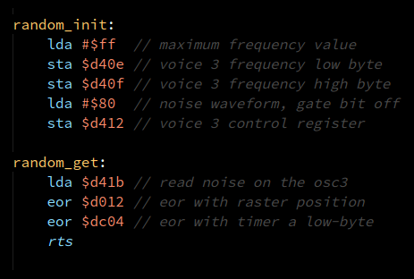 A random algorithm